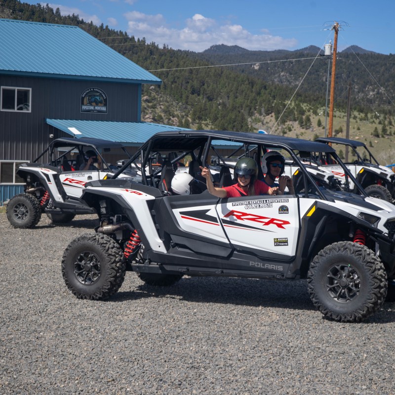 a car parked in a parking lot
